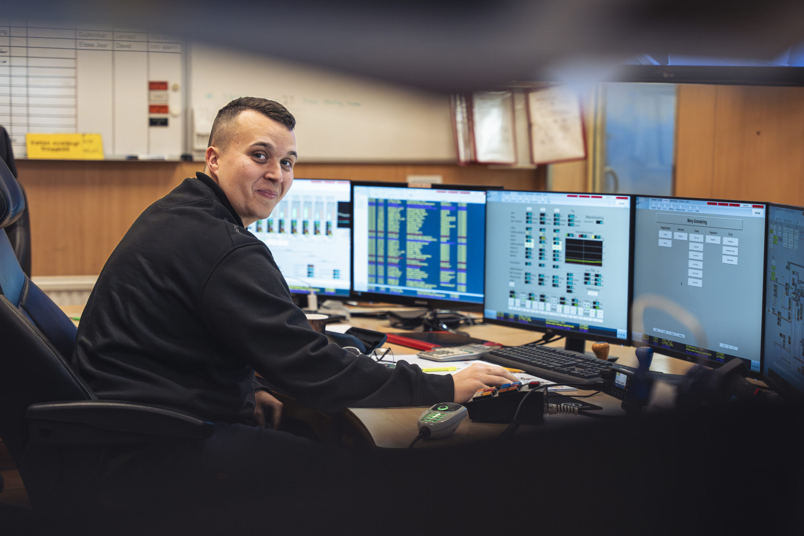 En man som arbetar på Befesa