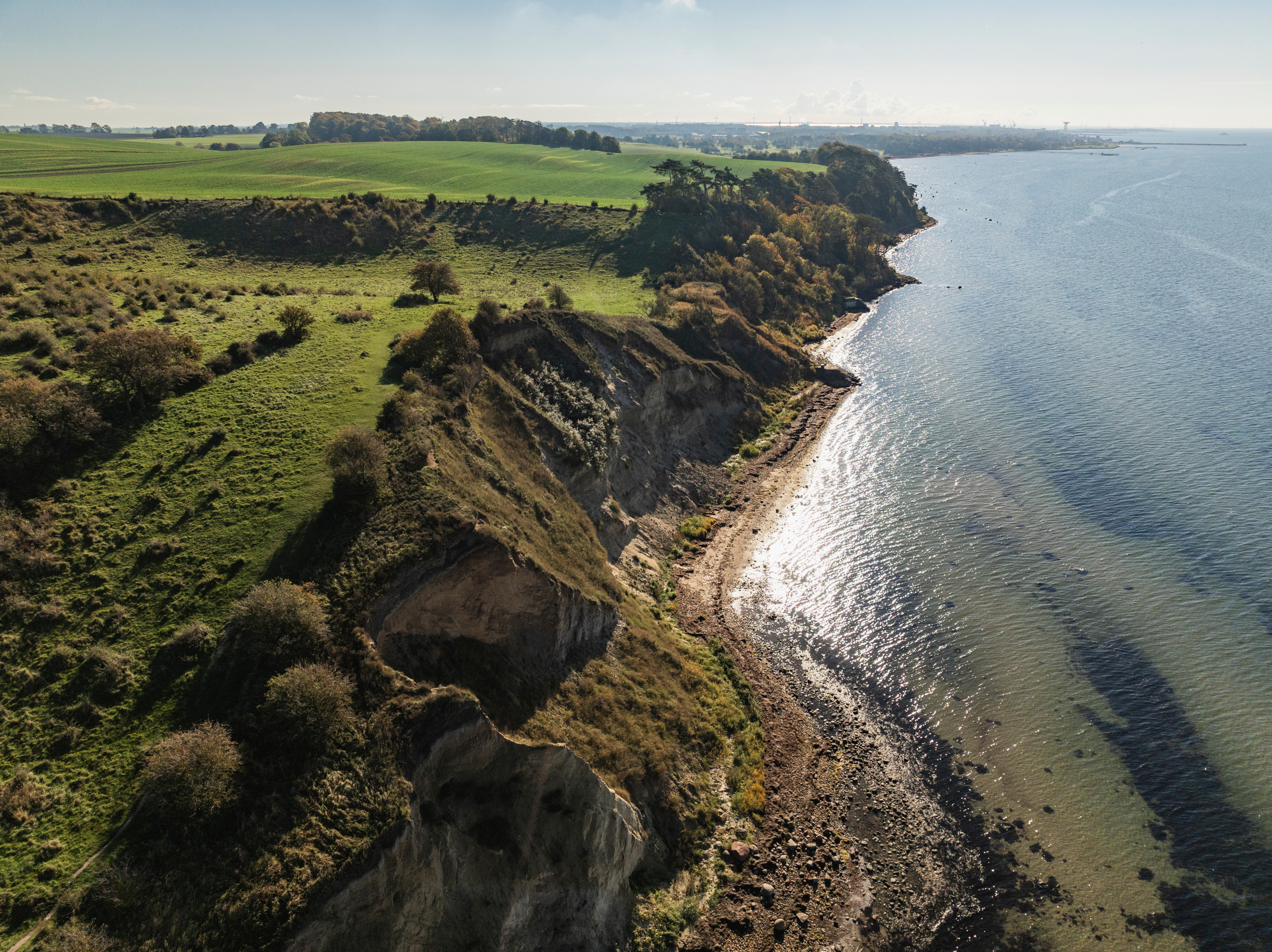 Sandbergen från ovan