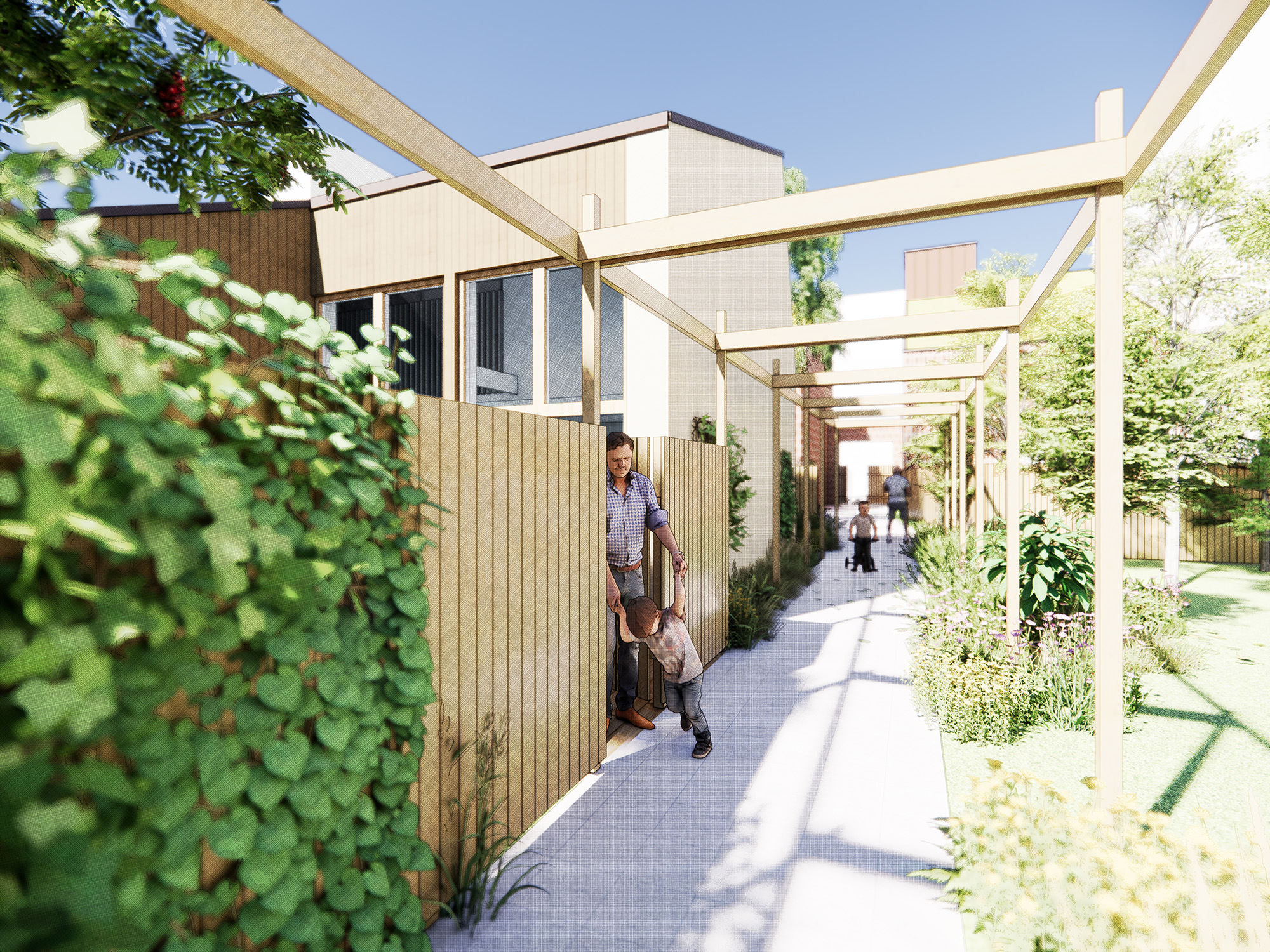 Interiört morgondoppet Fäladen