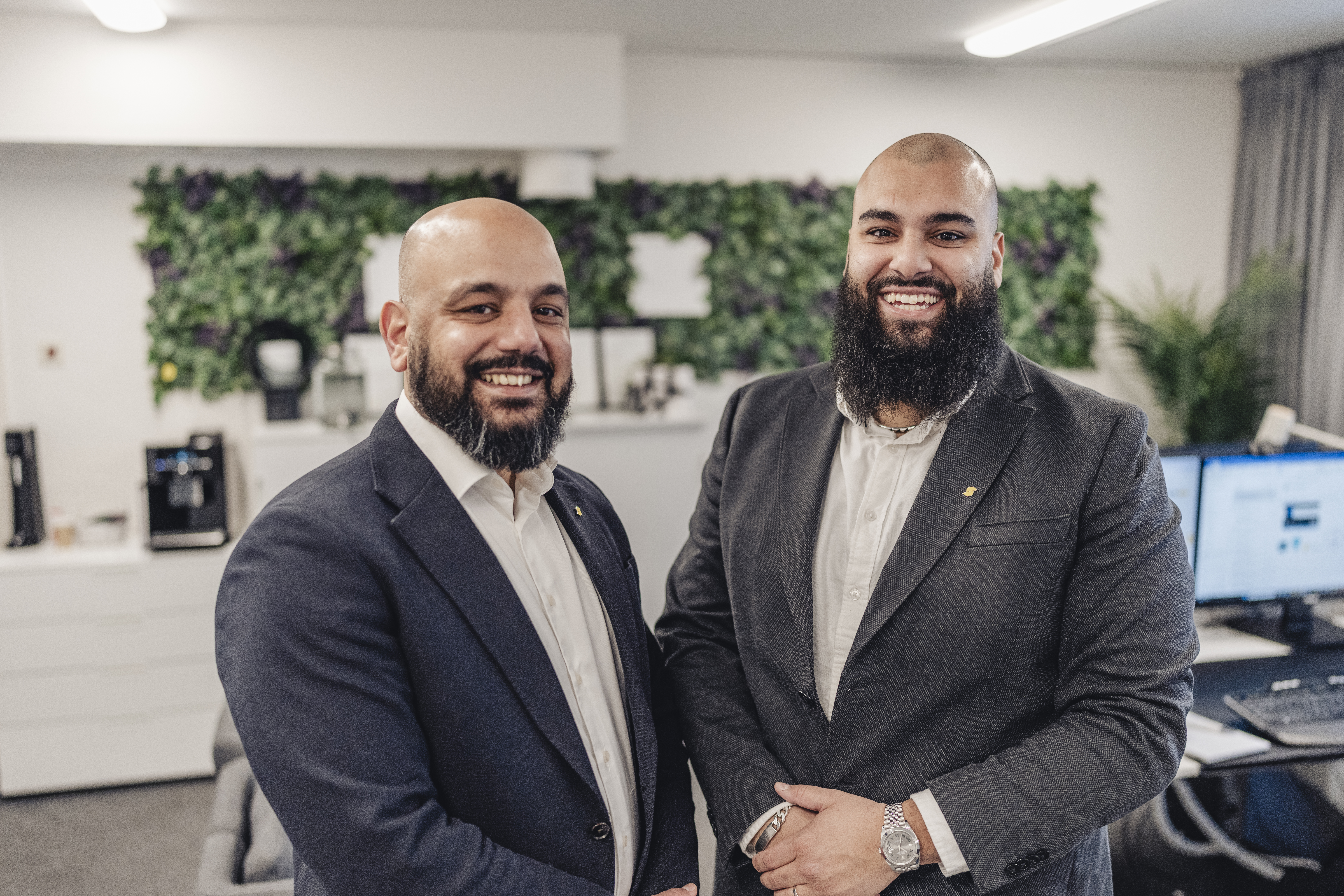 Nedal Shnene och Adel El Bayrouti