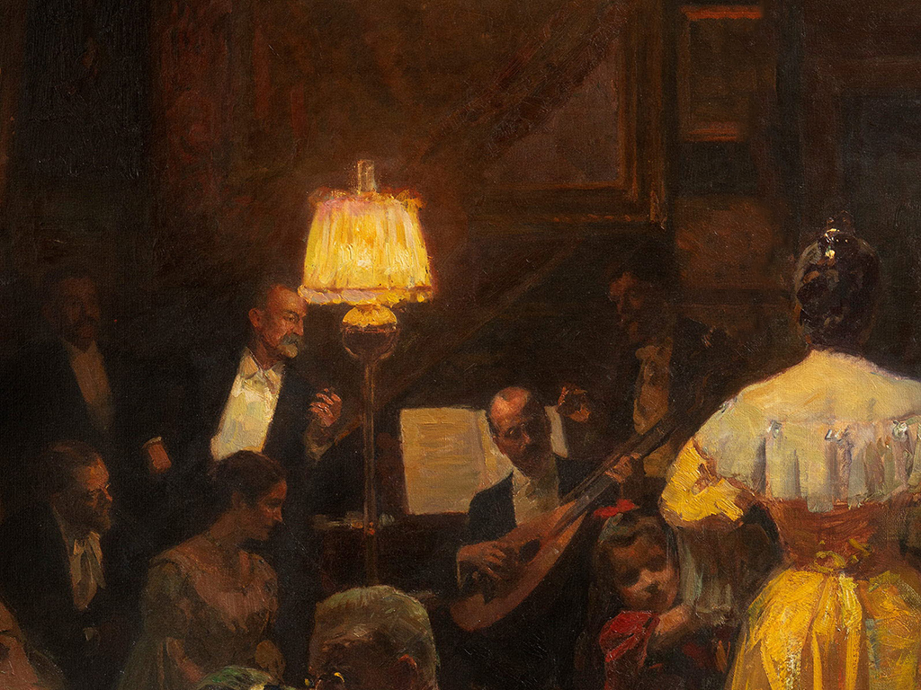 Eva Öhrström – Salongen, en plats för sällskapsliv