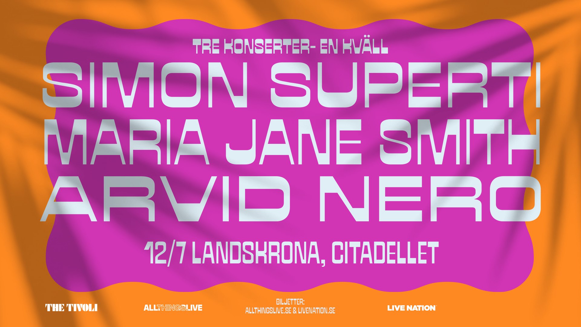 Simon Superti, Maria Jane Smith, Arvid Nero