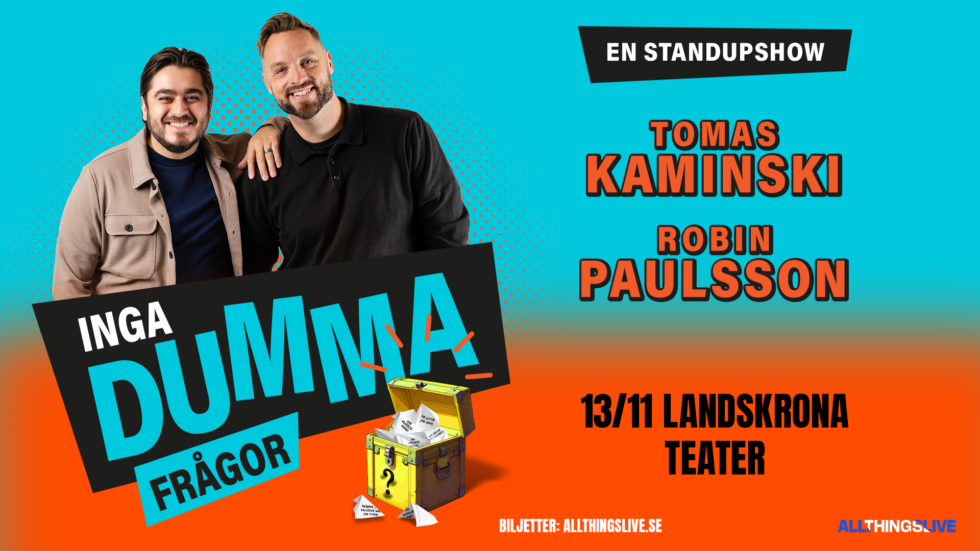 Inga dumma frågor – med Robin Paulsson & Tomas Kaminski