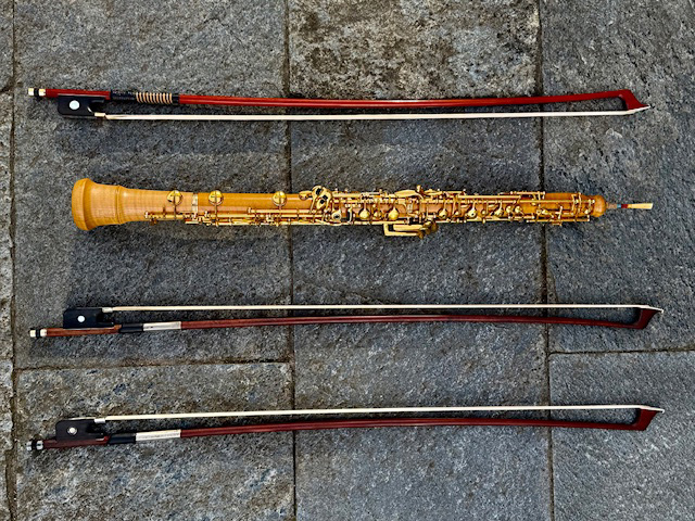 Oboe och stråkar på Borstahusens kapell