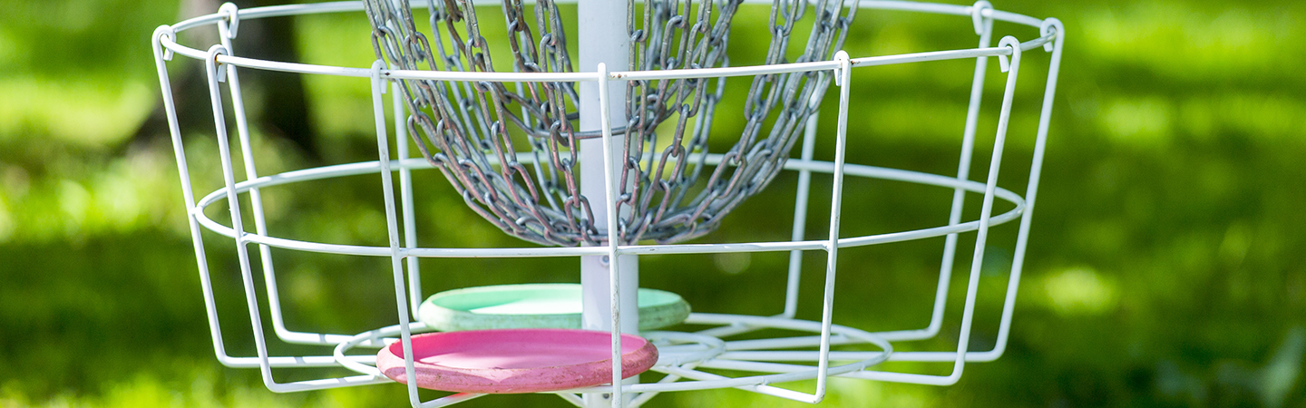 Spela discgolf