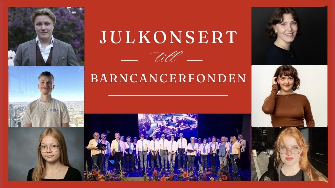 Julkonsert för Barncancerfonden